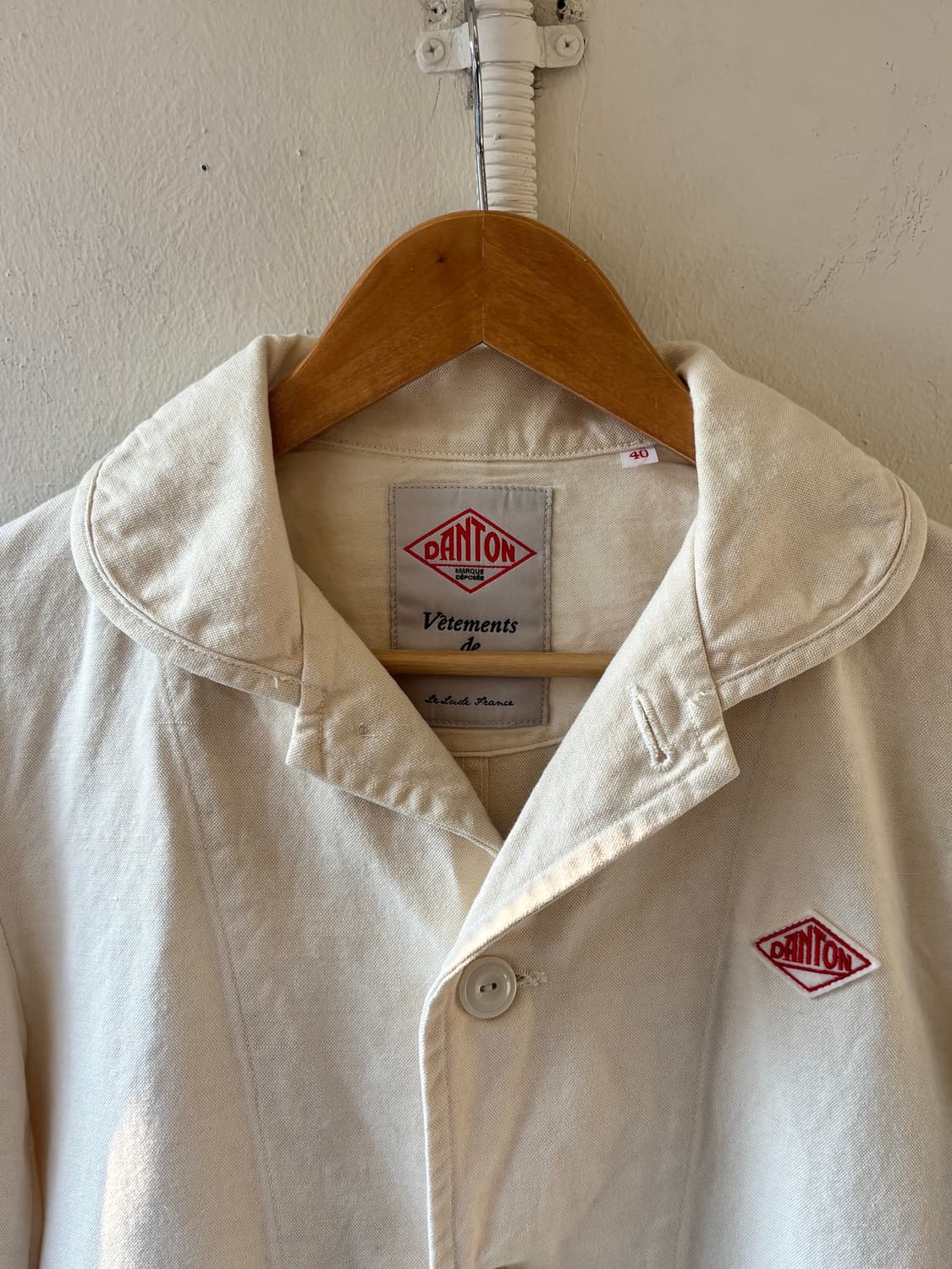 단톤 숄카라 자켓 40 상품이미지3