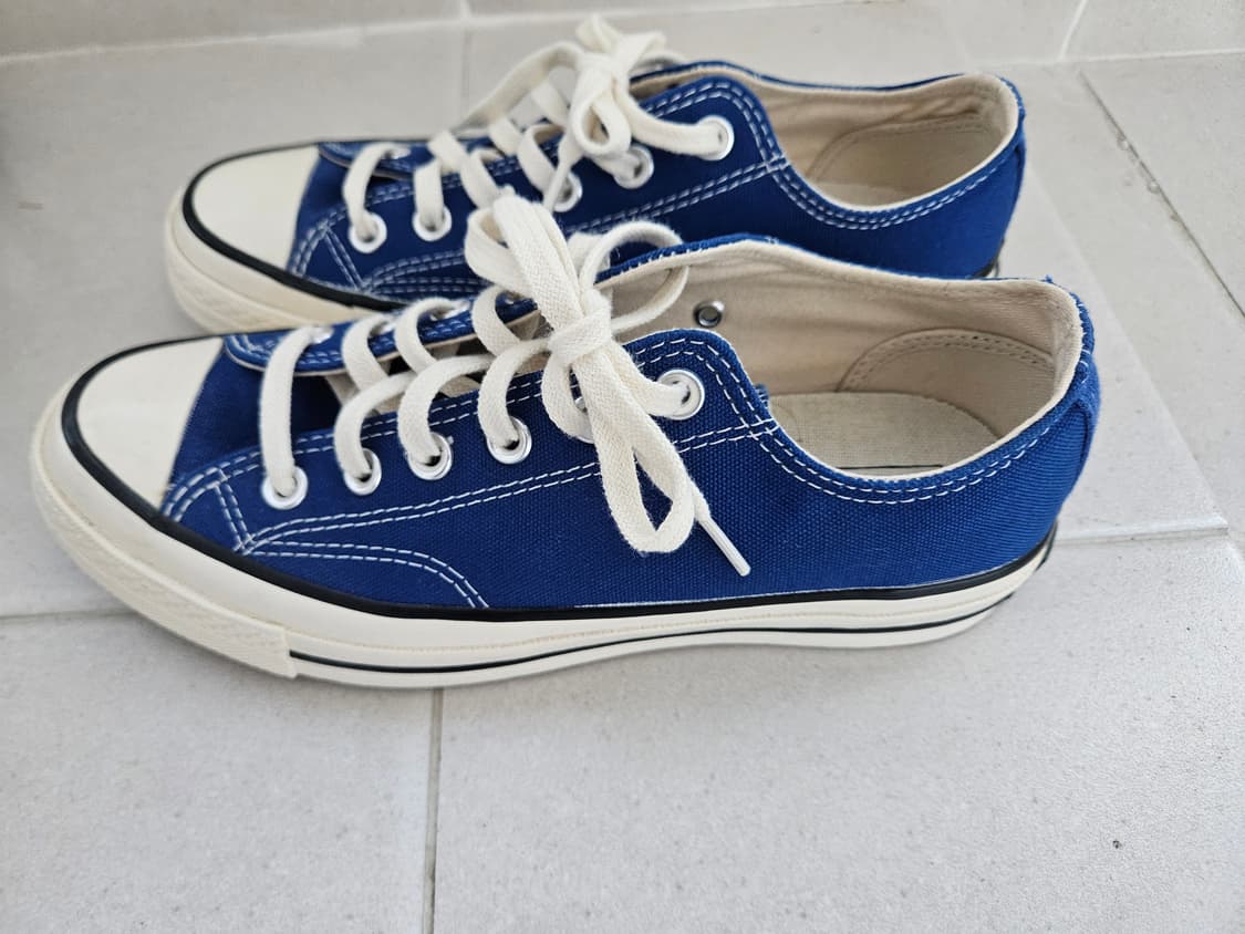 컨버스 척 70 로우 블루 상품이미지1