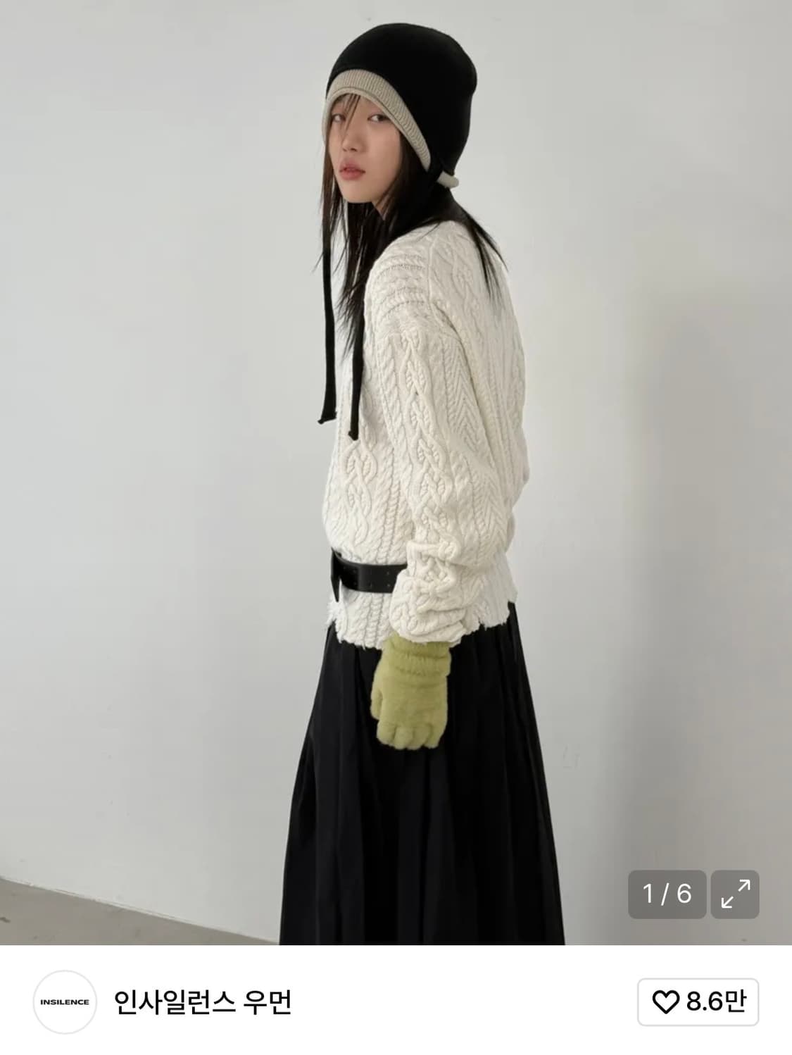 인사일런스우먼 레이어드 이어커프 비니 상품이미지1