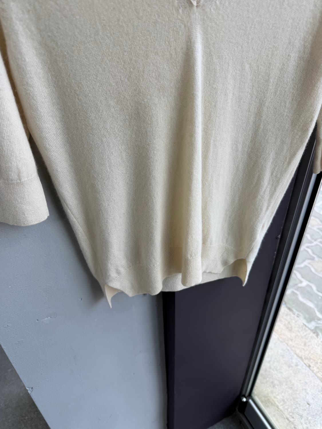 38/ 에르메스 캐시미어 100% 브이넥 니트 상품이미지4