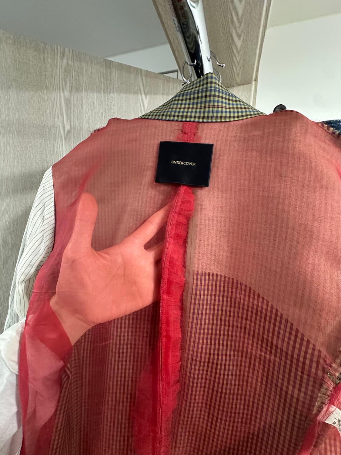 언더커버 2016ss 뱀파이어 컬렉션 디컨스트럭티드 코트자켓 상품이미지9