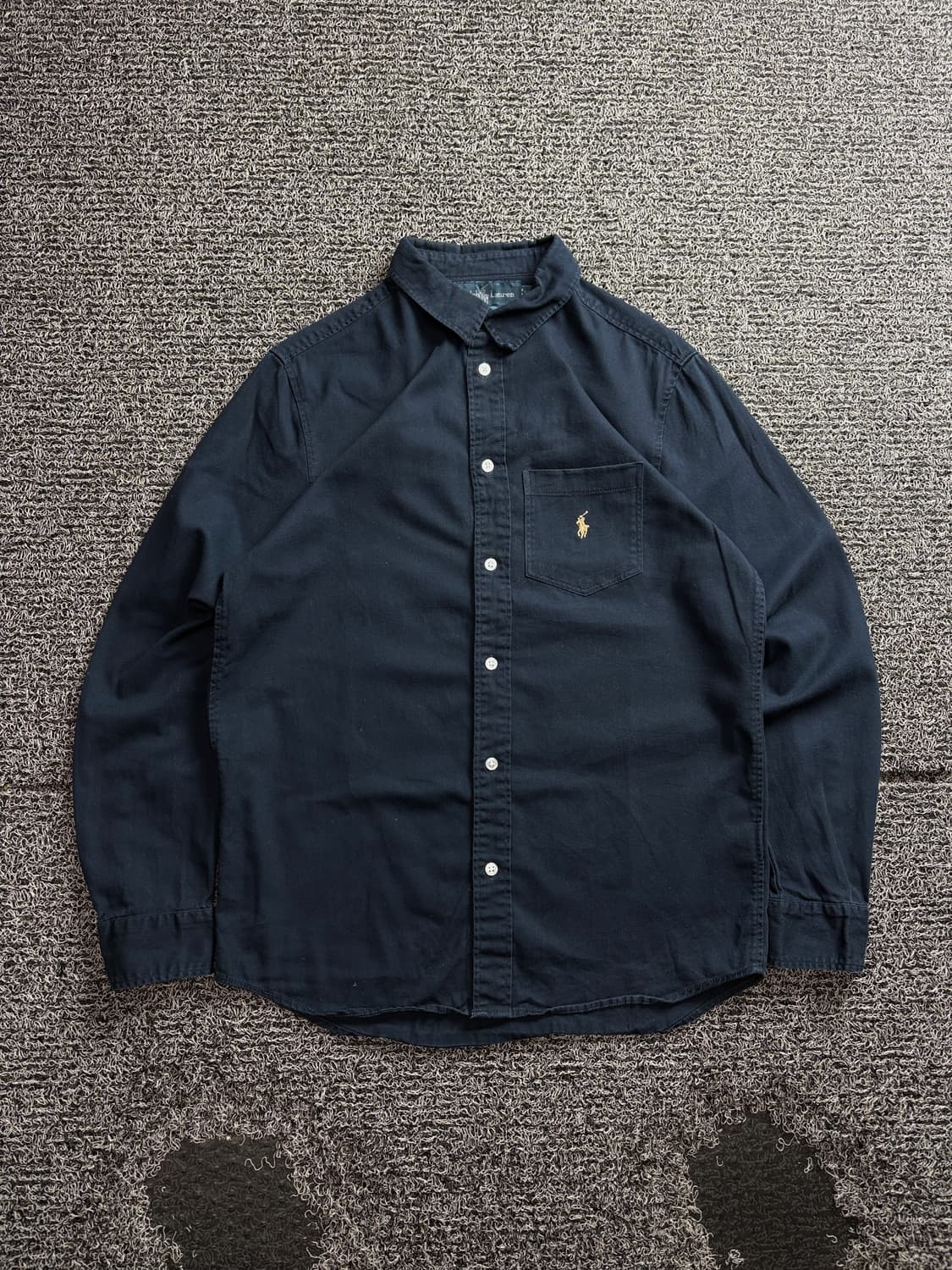 폴로 랄프로렌 포니로고 네이비 셔츠 3696 상품이미지2