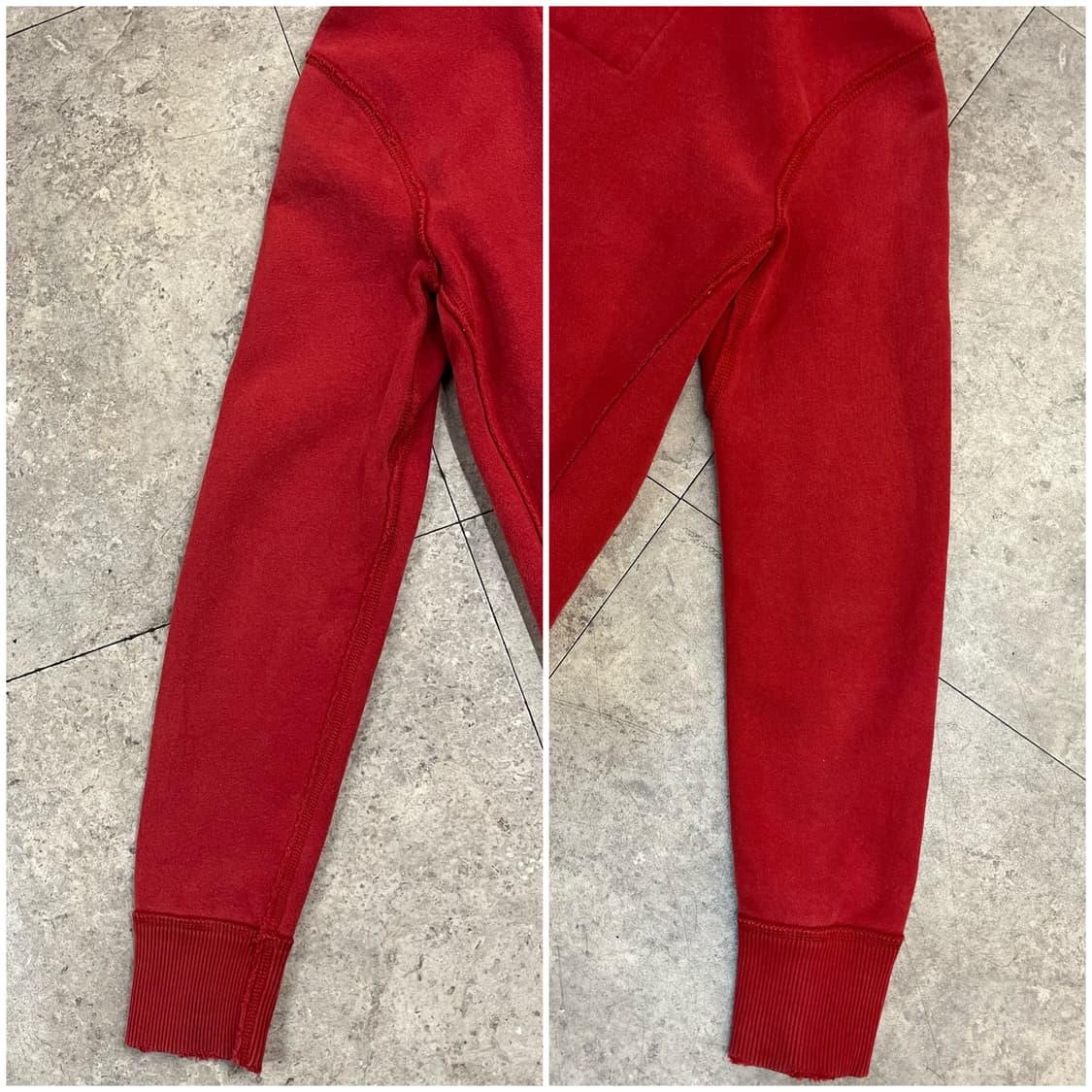 아베크롬비 기모 후드집업 레드 S #csz2771 상품이미지9