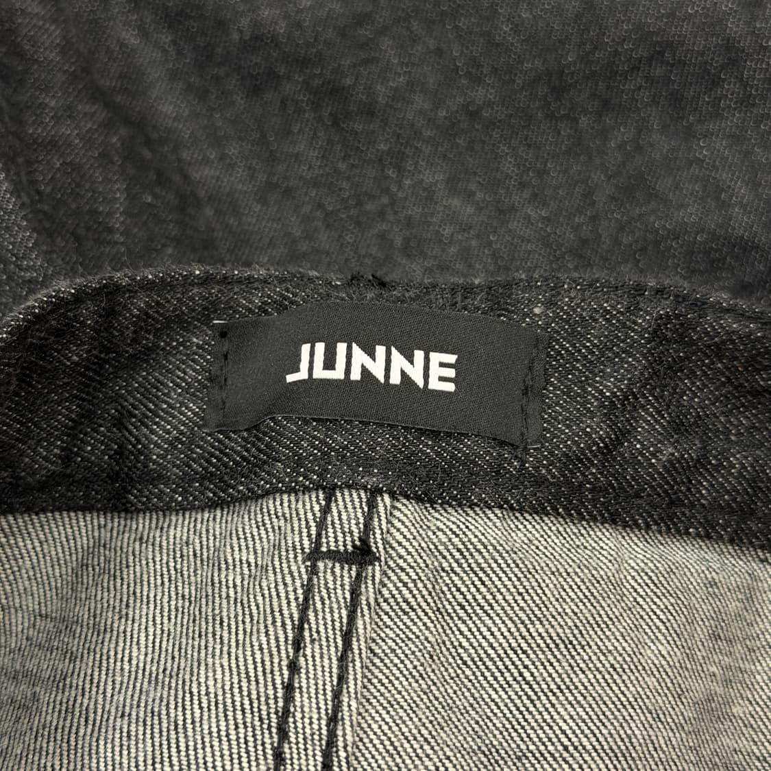 JUNNE 준느 절개 P06 RE 데님팬츠 바지 L 상품이미지5