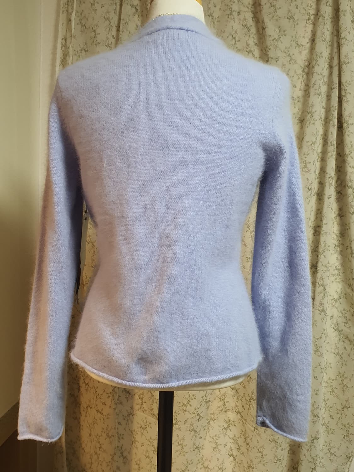 [빈티지] 메르시마망 페티트 블루 리본 가디건 상품이미지2