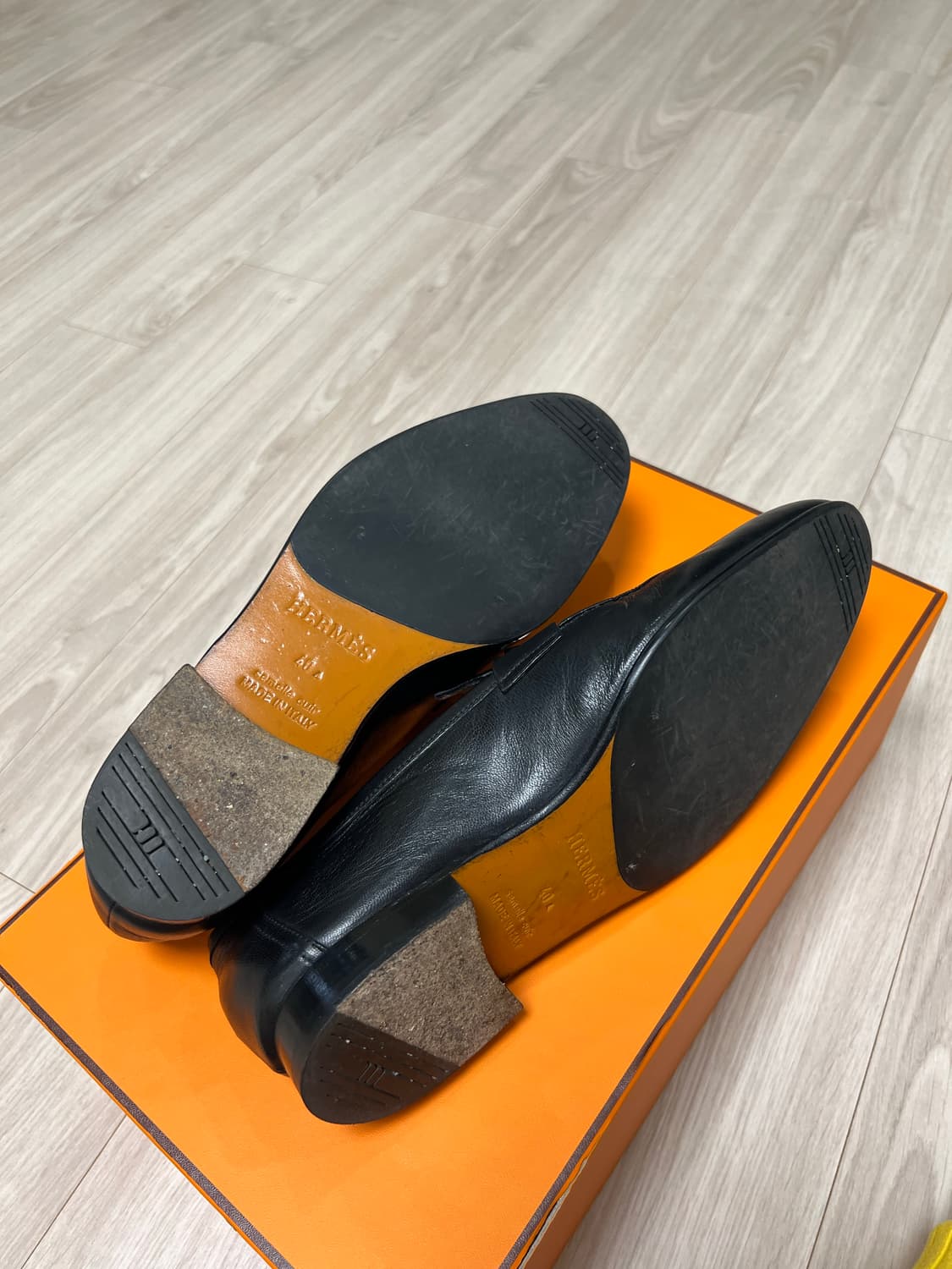 에르메스 / 파리로퍼 은장 블랙 / 40 상품이미지5