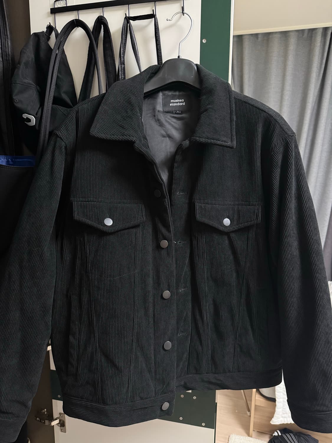 무신시스탠다드 코듀로이 패디드 자켓L 상품이미지2