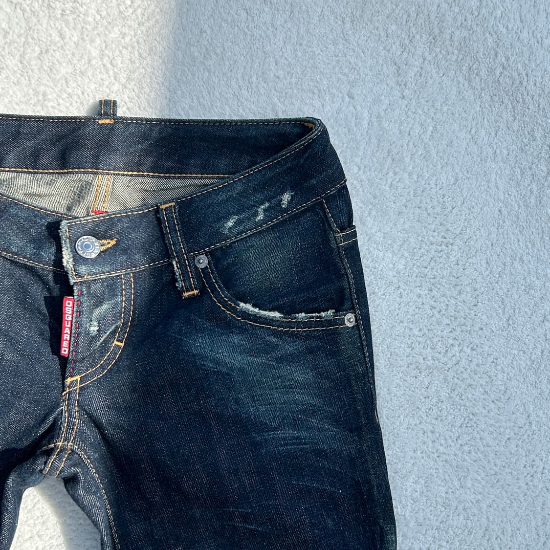 디스퀘어드2 로우라이즈 DENIM DUDS 데님 진 상품이미지4