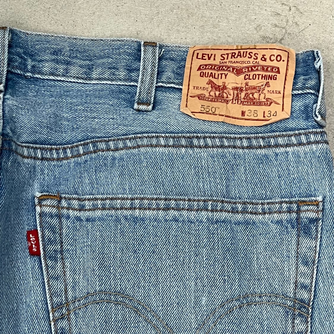 리바이스 550 데님팬츠 s09604 상품이미지6