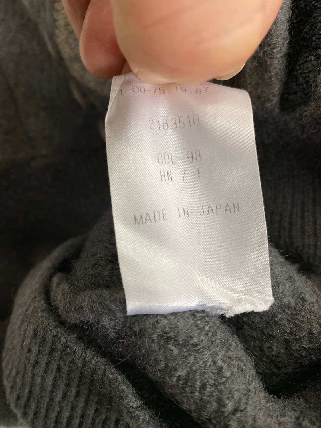 [L] AVENUE 빈티지 케이블 니트 상품이미지8