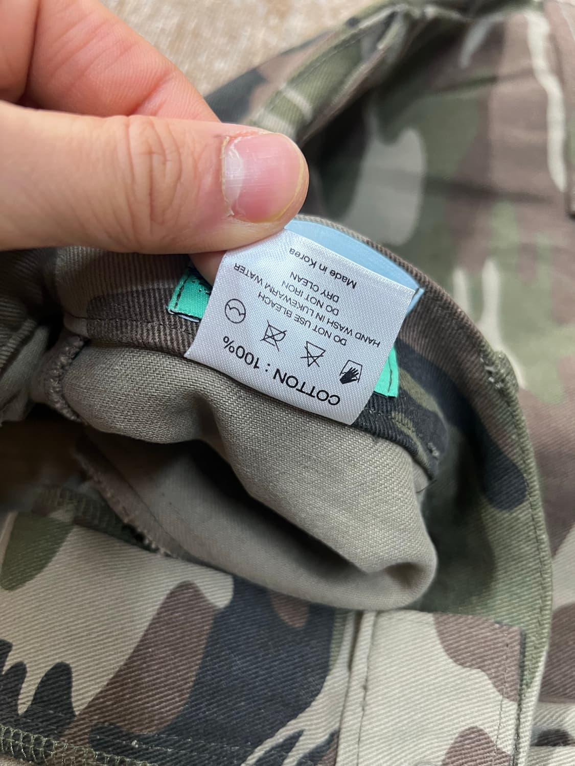 새상품) 히든비하인드 카고 팬츠 XL 상품이미지5