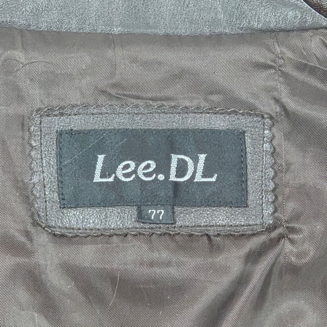 Lee.DL 리얼 소가죽 빈티지 싱글 레더 자켓 77 상품이미지6