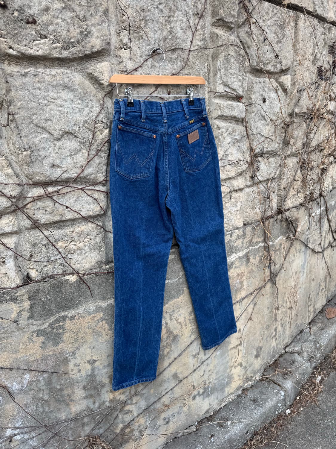 90s 랭글러 빈티지 13mwz 카우보이컷 데님 팬츠 우먼 상품이미지4