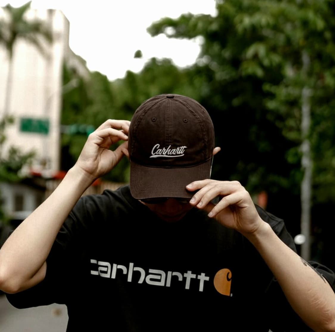 [새상품 택O] 칼하트 볼캡 레어템 상품이미지3