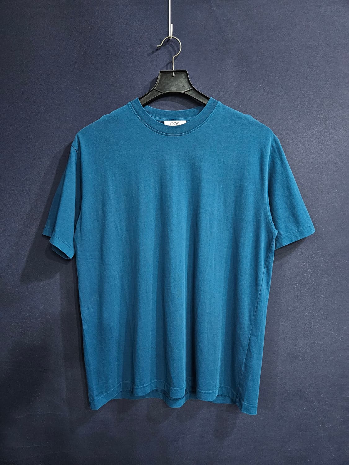 코스 다크블루 남성 오버핏 95~100 반팔티  상품이미지1