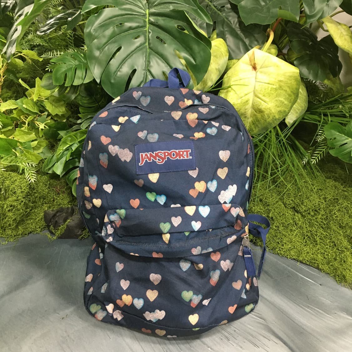 잔스포츠 하트 패턴 백팩 상품이미지2