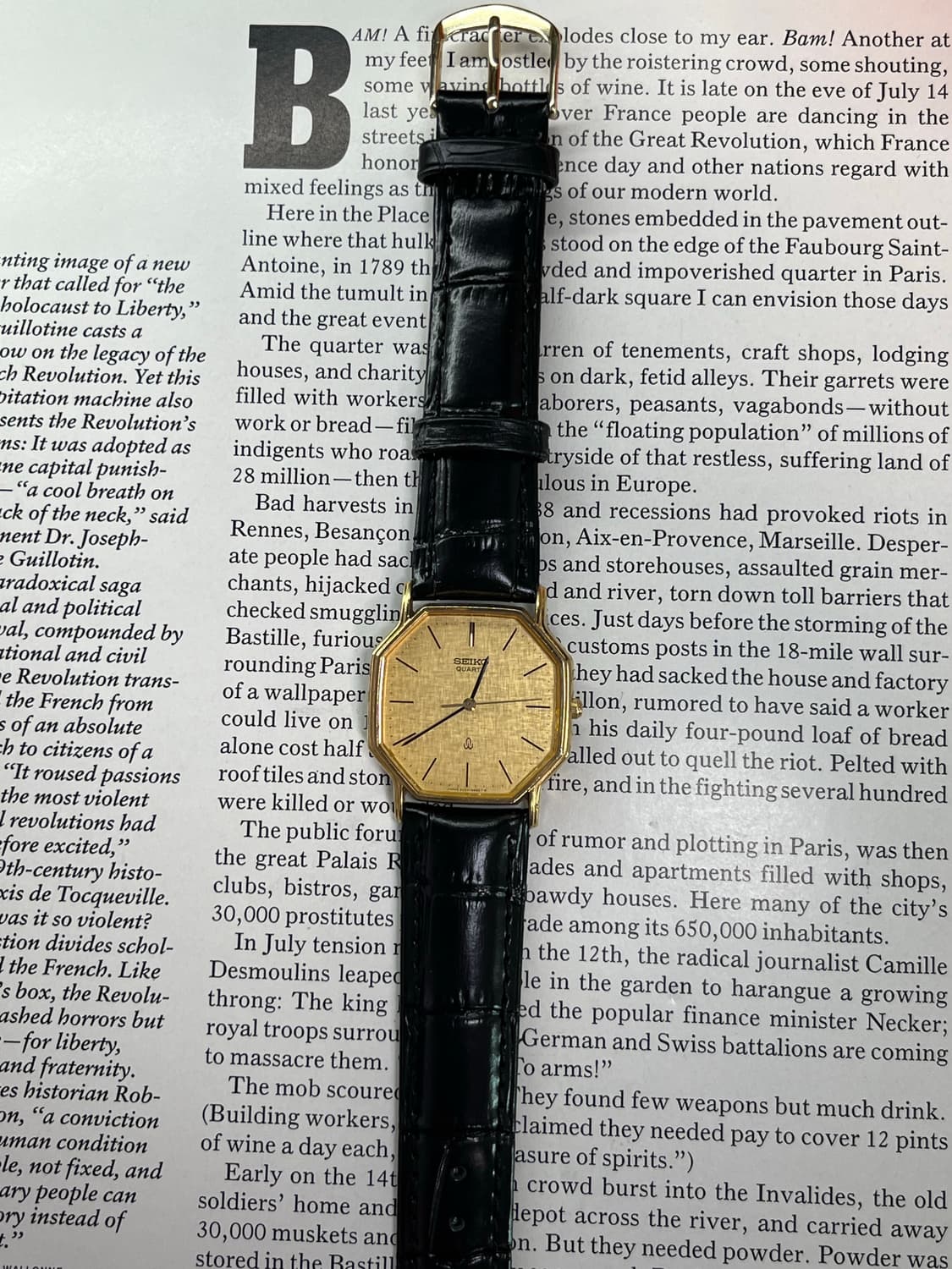 Vintage Seiko Quartz Chariot Watch 상품이미지4