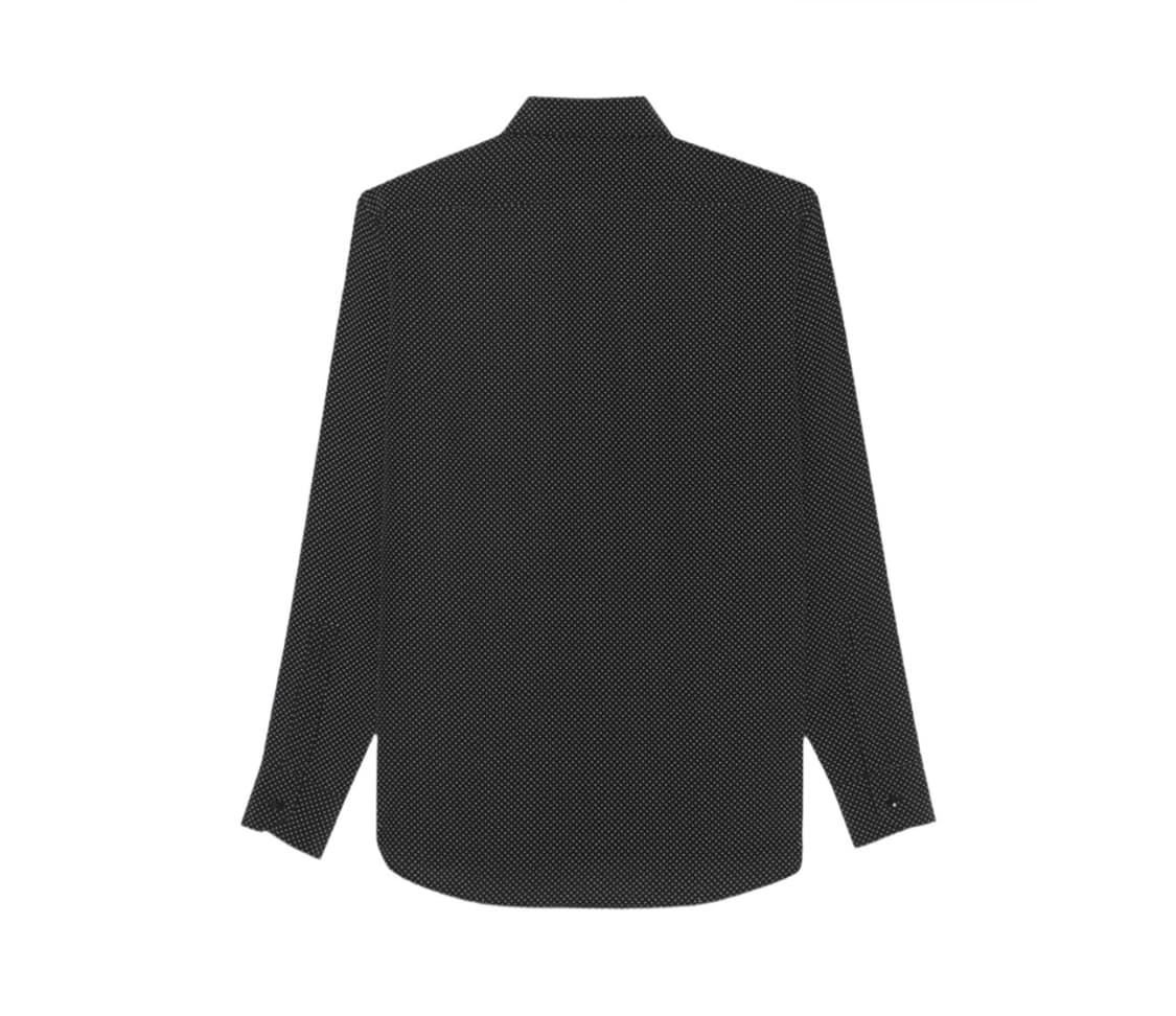 [이종원님 착용] 생로랑 23ss 실크 폴카닷 셔츠 상품이미지2