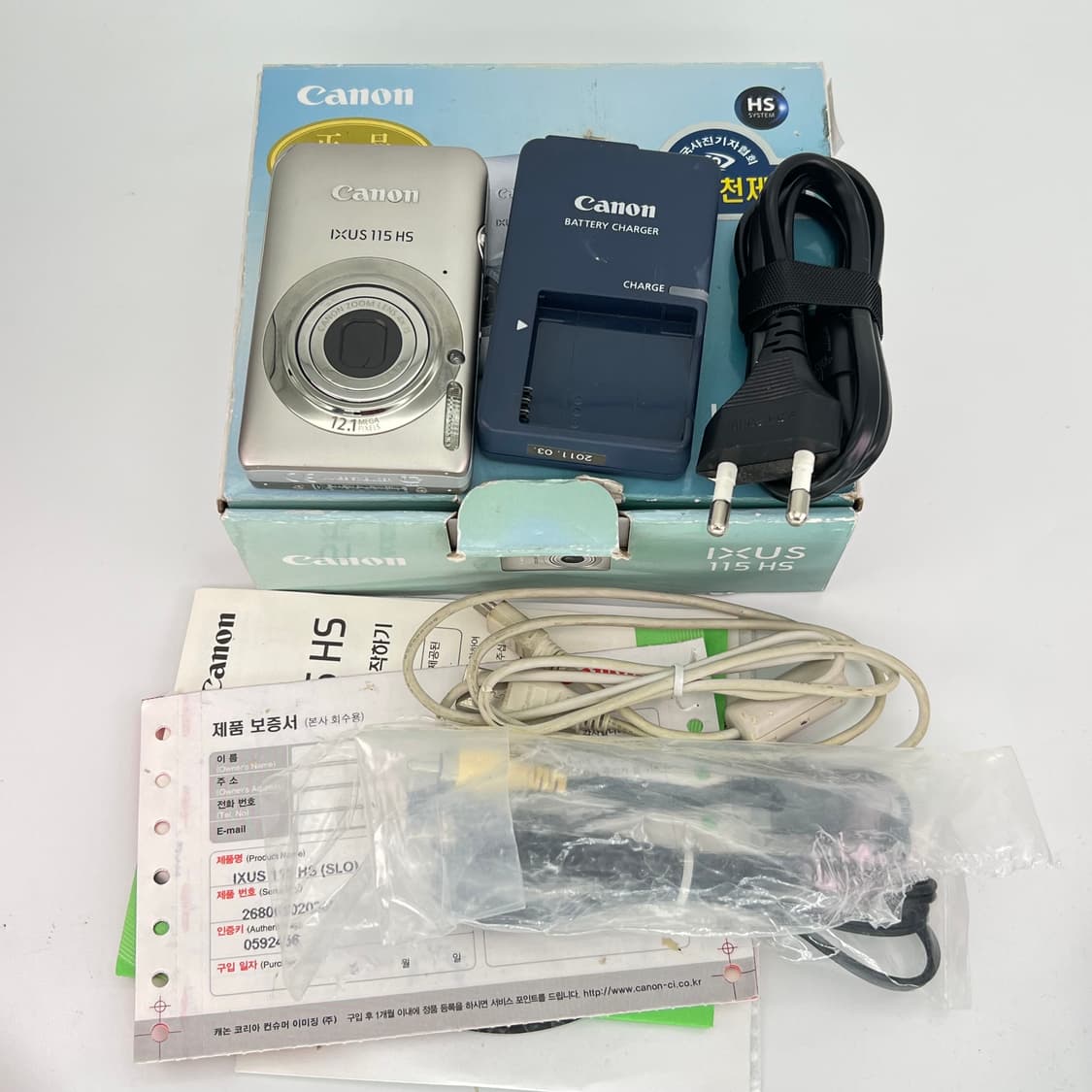 캐논 익서스 Canon IXUS 115 HS 실버(익시 210F) 상품이미지10