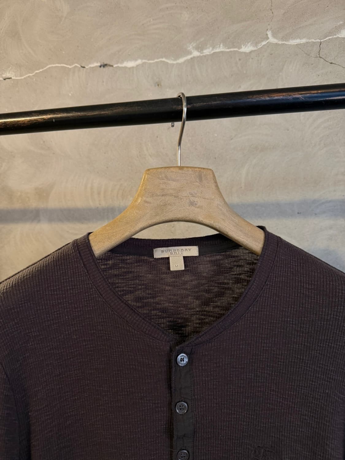 버버리 헨리넥 롱슬리브 티셔츠 100 상품이미지3