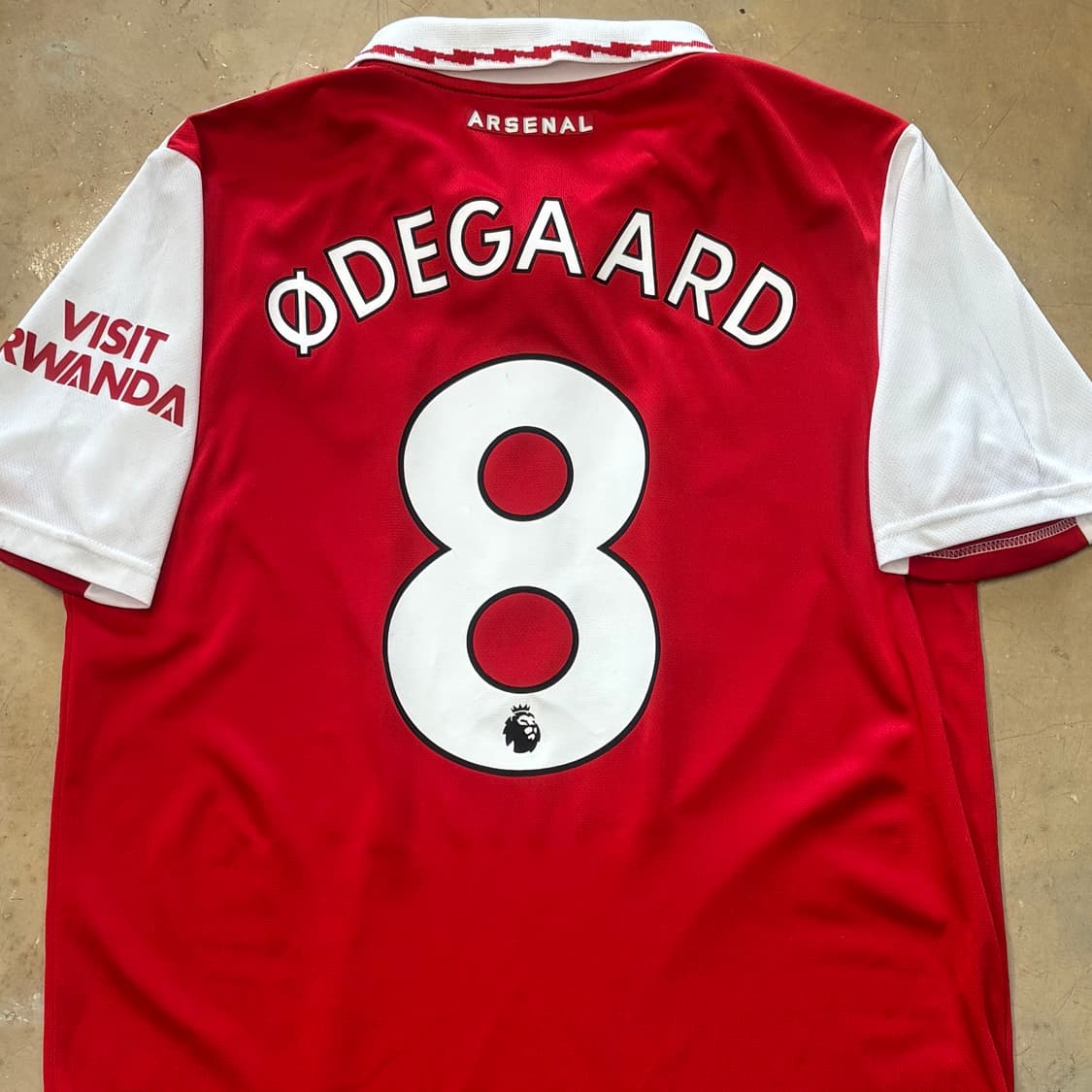 🫶🏻22-23 아디다스 아스날 홈 NO.8 외데고르 uniform 상품이미지3