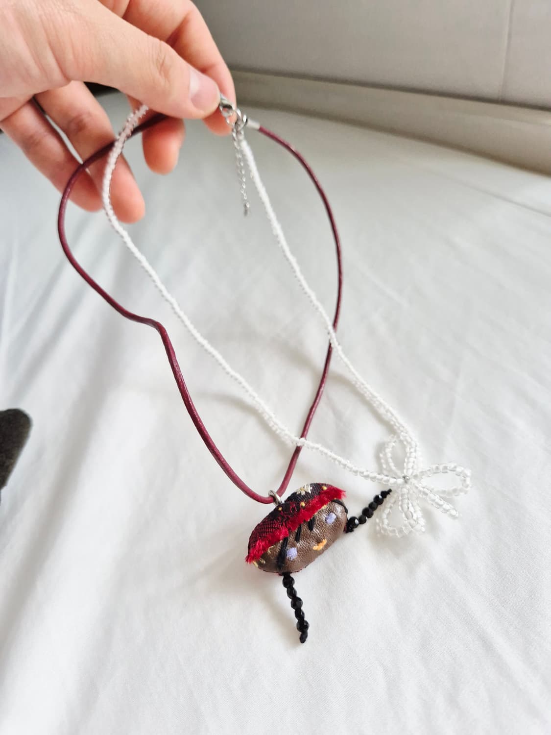 Fabric Doll Necklace 상품이미지4