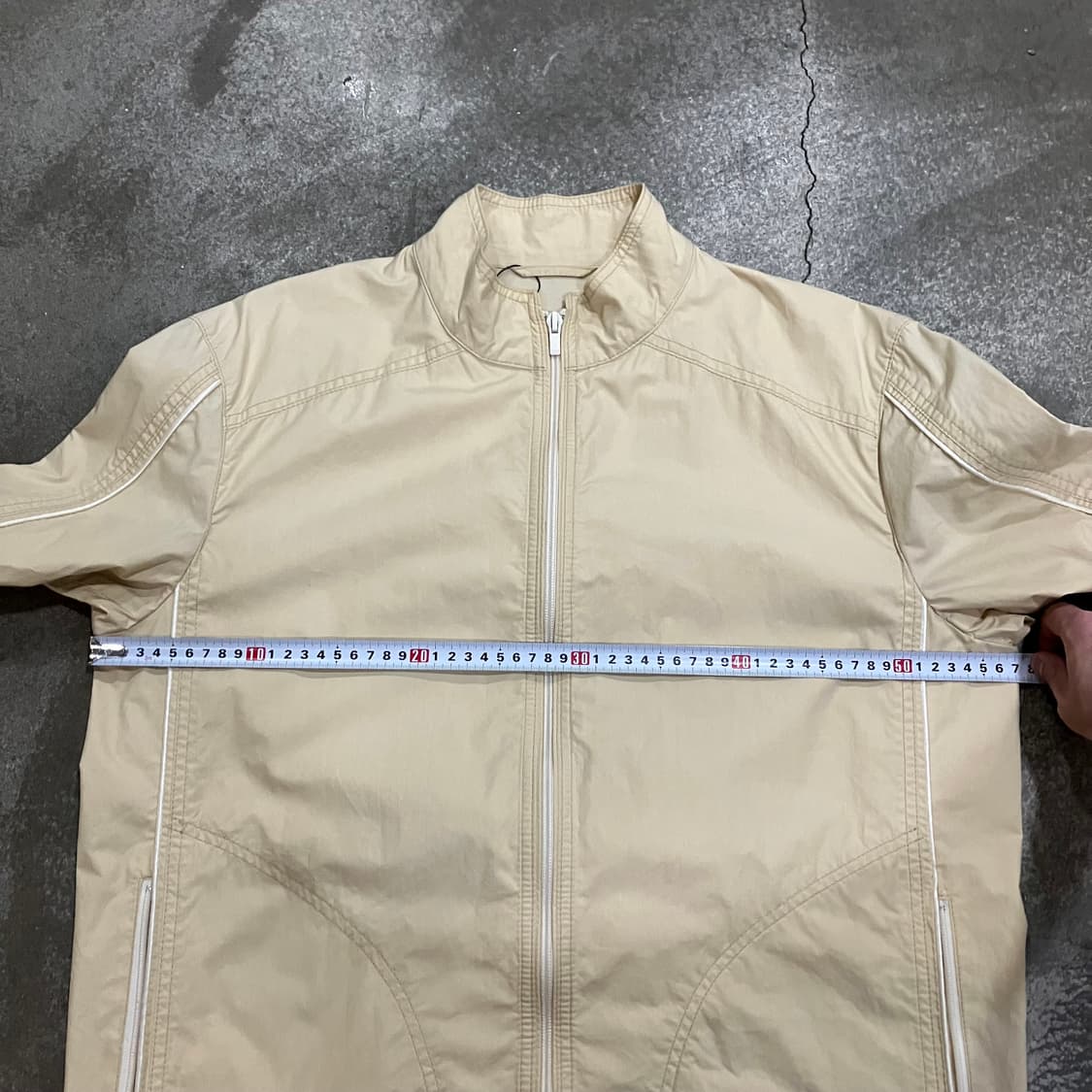 N308 휴고보스 디테일 절개 자켓 바람막이 상품이미지6