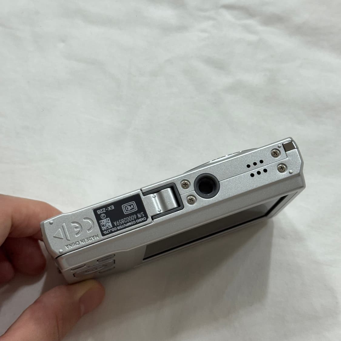 작례⭕️ 카시오 Z28 실버 Casio 디카 디지털카메라 상품이미지5