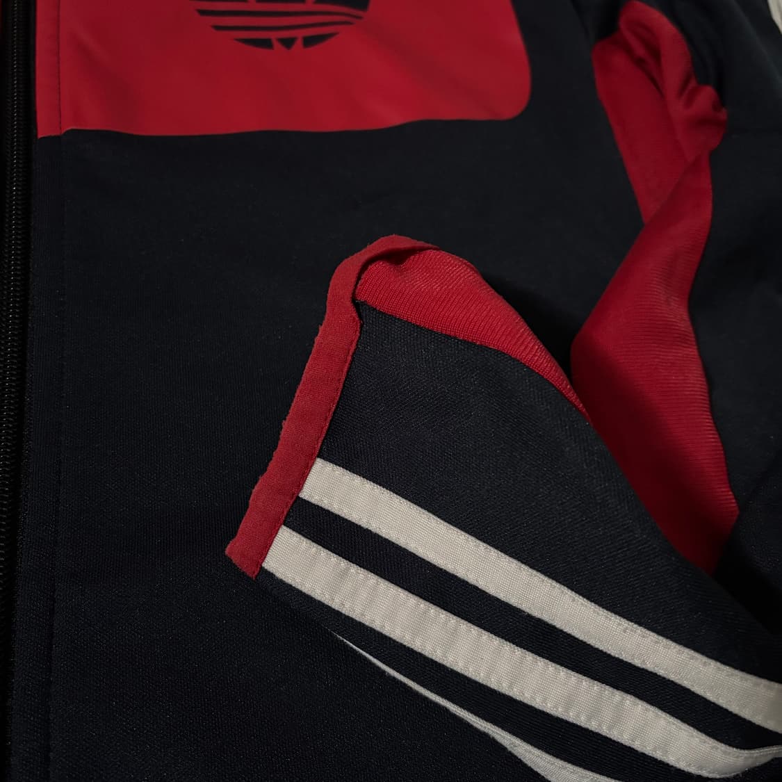 아디다스 파이어버드 스트릿다이버 네이비 레드 화이트 포인트 져지 상품이미지3