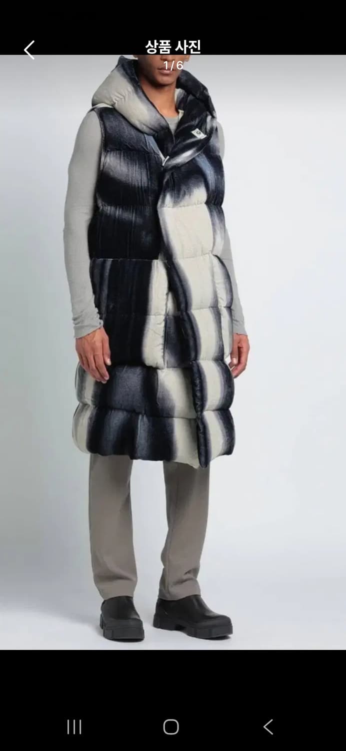 릭오웬스 롱 패딩베스트(48) Rick owens 상품이미지1