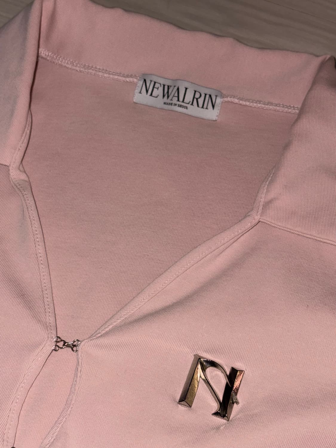 뉴얼린 NEWALRIN 셔츠 탑  상품이미지3