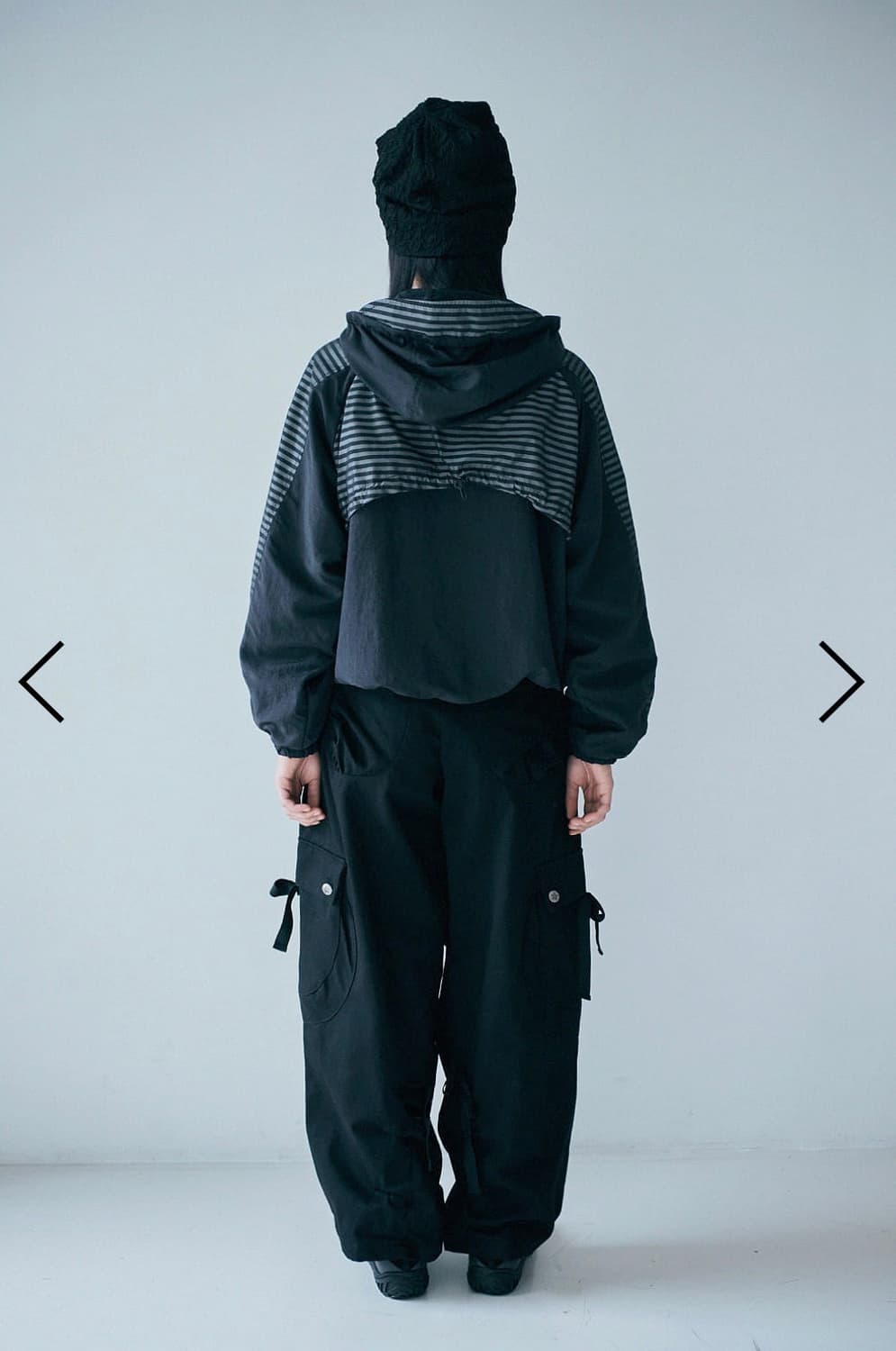 허그유어스킨 Multi cargo pants (Black) 상품이미지3