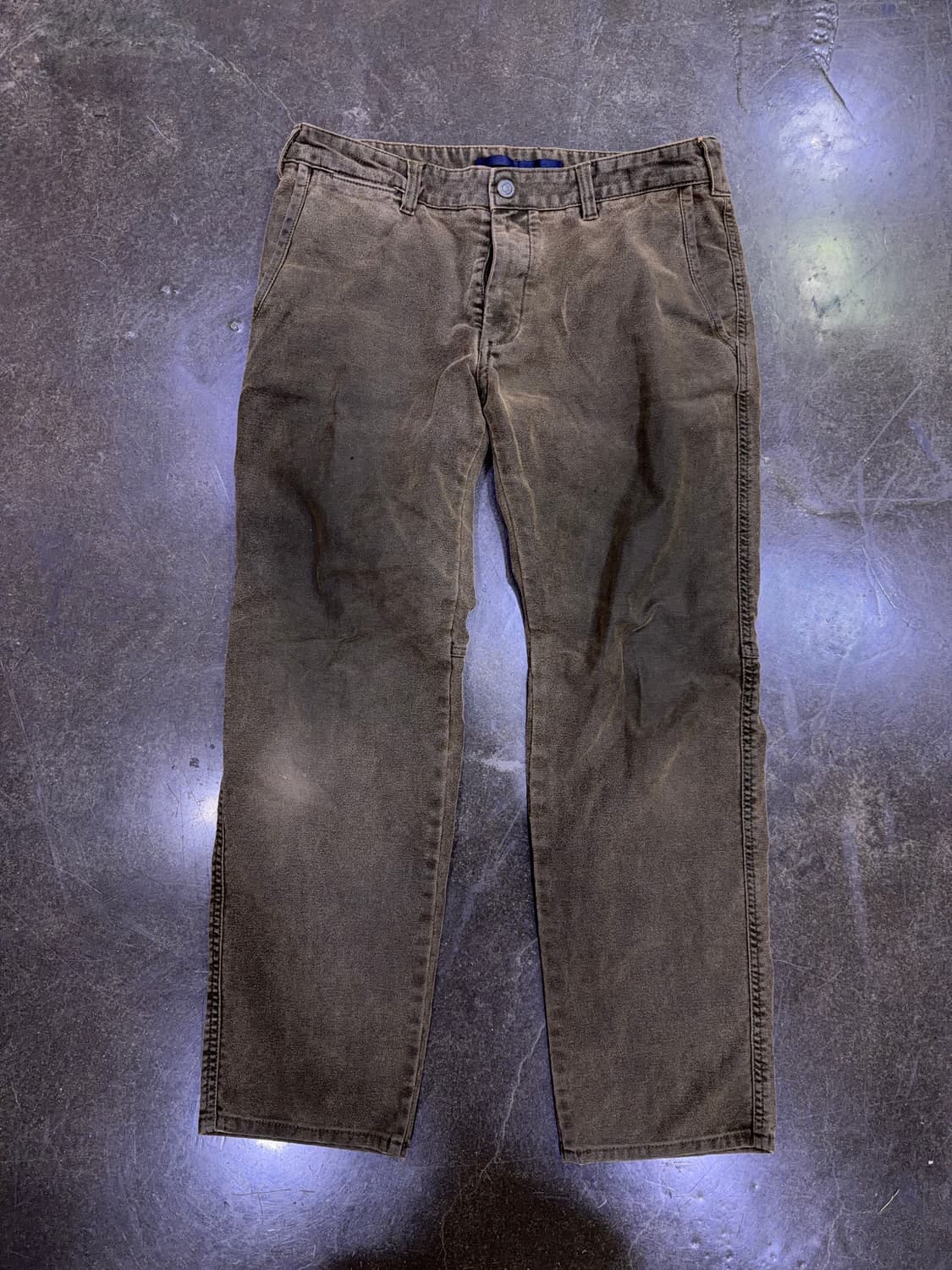 시리즈 빈티지 워싱 피그먼트 스트레이트 팬츠 86 사이즈 34 상품이미지1