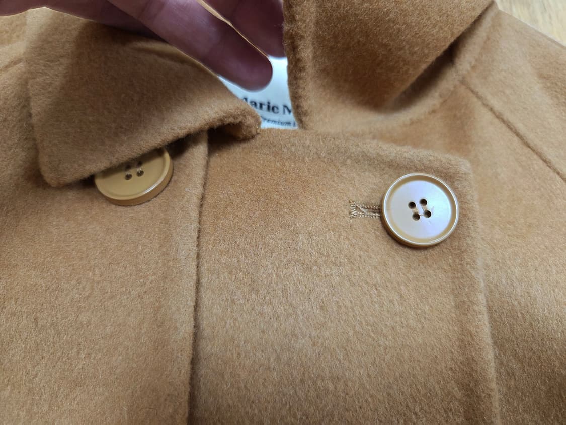 마리마켓(MARIE MARKET) 트렌치 핸드메이드 코트 프리사이즈 상품이미지6