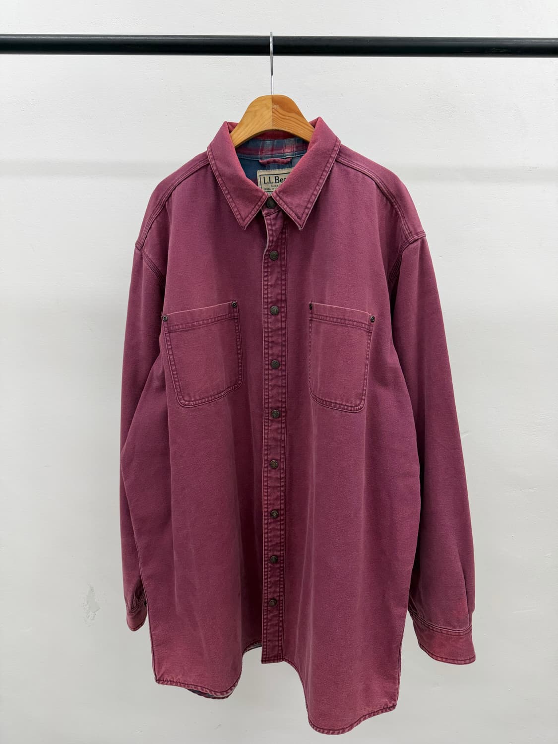 🌲 L.L.Bean Vintage Heavy Cotton Shirt J 상품이미지1