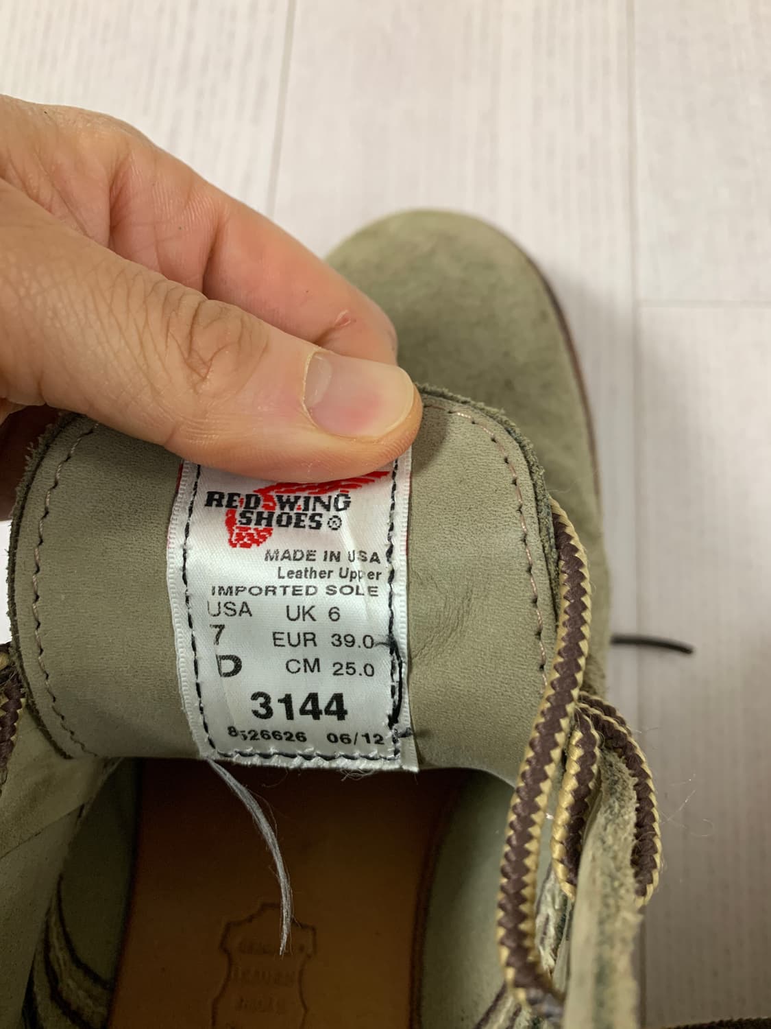 레드윙 3144 처카부츠 7사리즈 상품이미지5