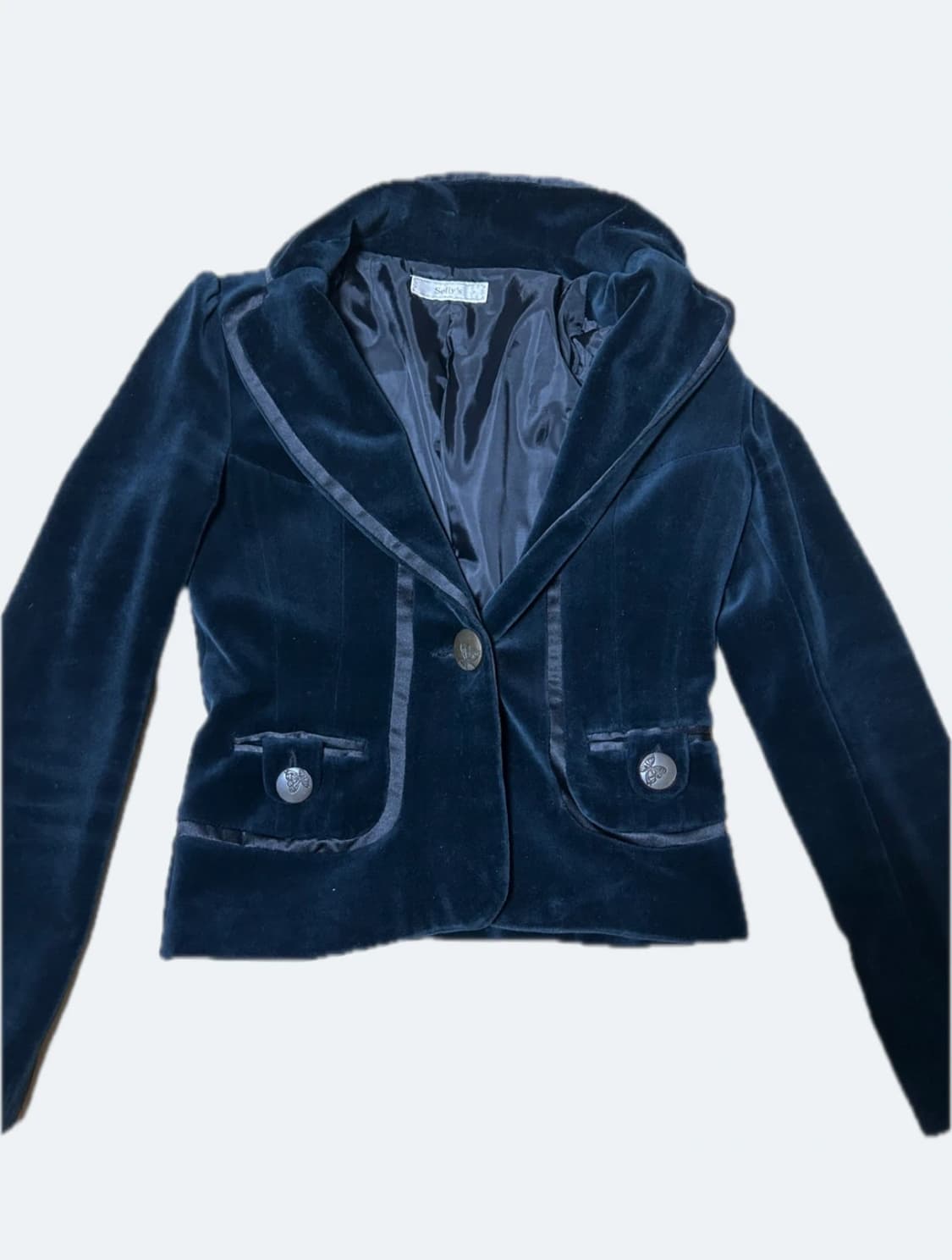 빈티지 벨벳 자켓 상품이미지1