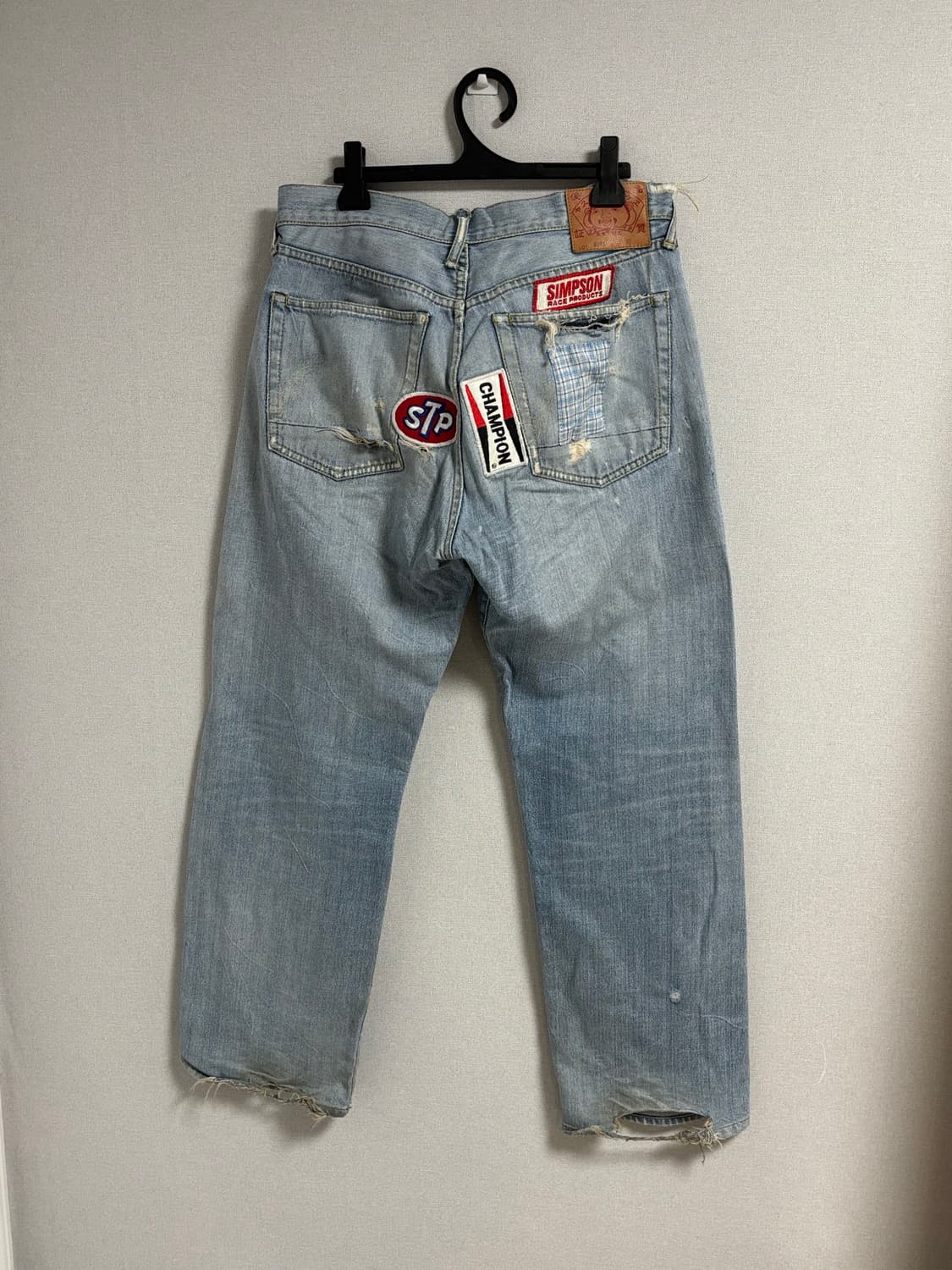 Evisu repair denim pants 상품이미지2