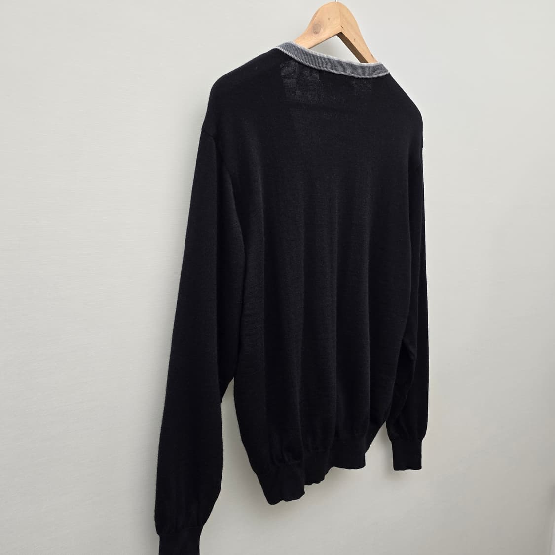 닥스골프 블랙 남성 가디건 상품이미지6