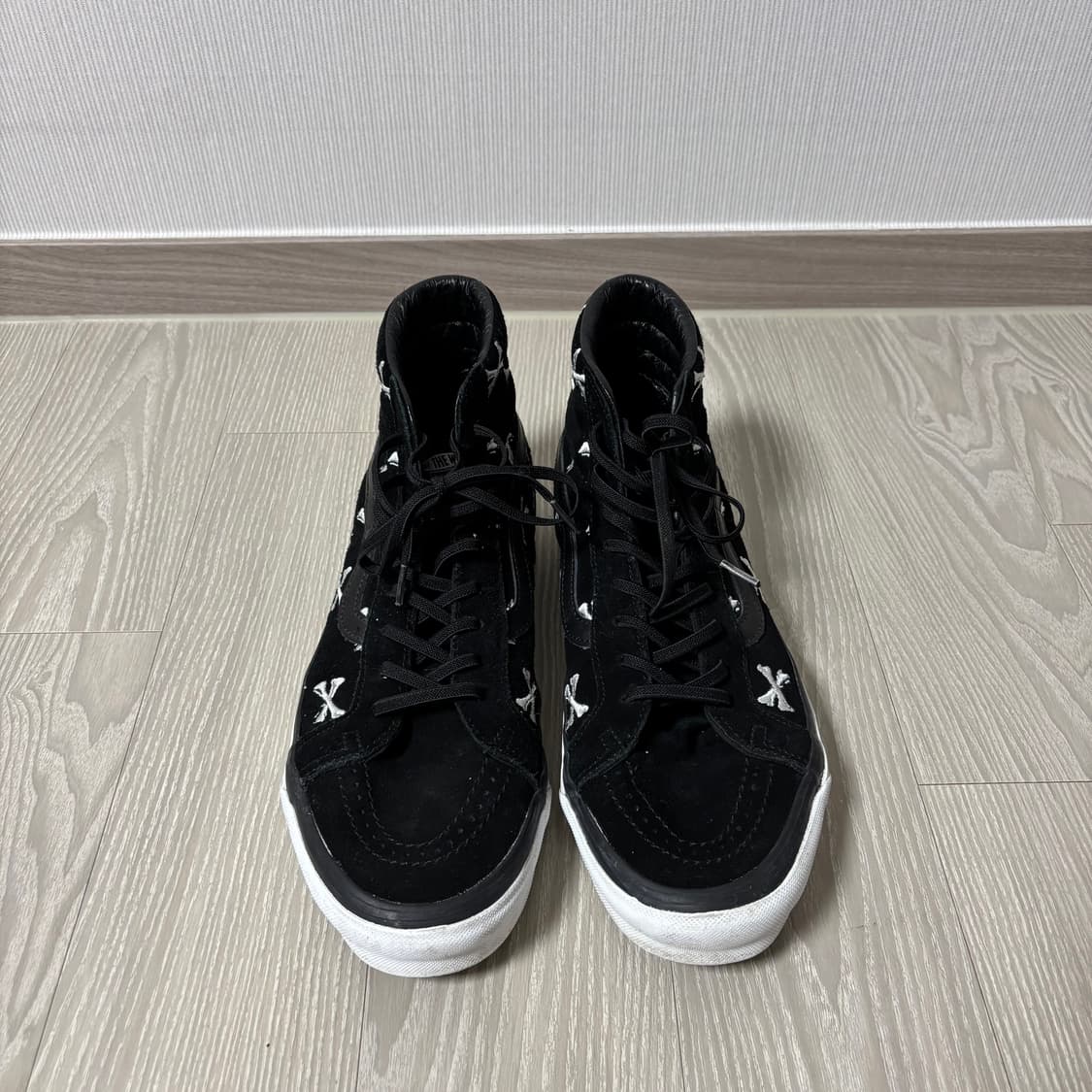 더블탭스x반스 스컬 하이탑 상품이미지2