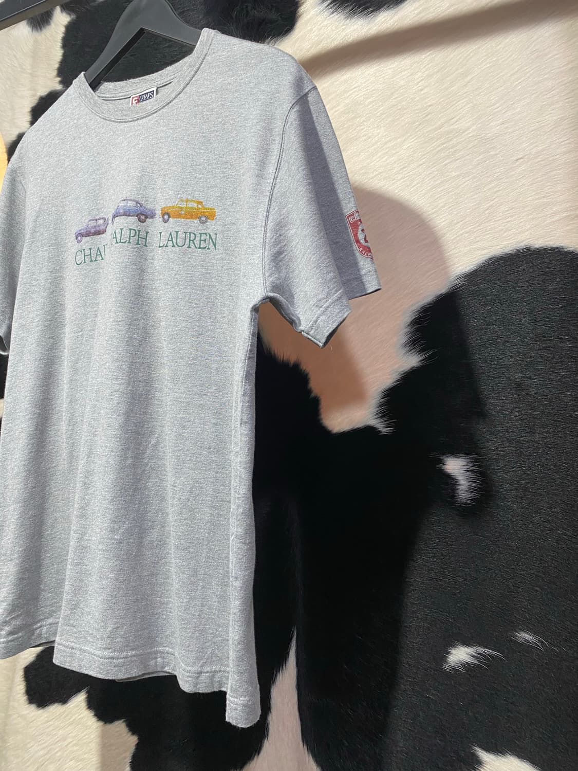 Chaps Ralph  Lauren 빈티지 카 로고 반팔 티셔츠 상품이미지3