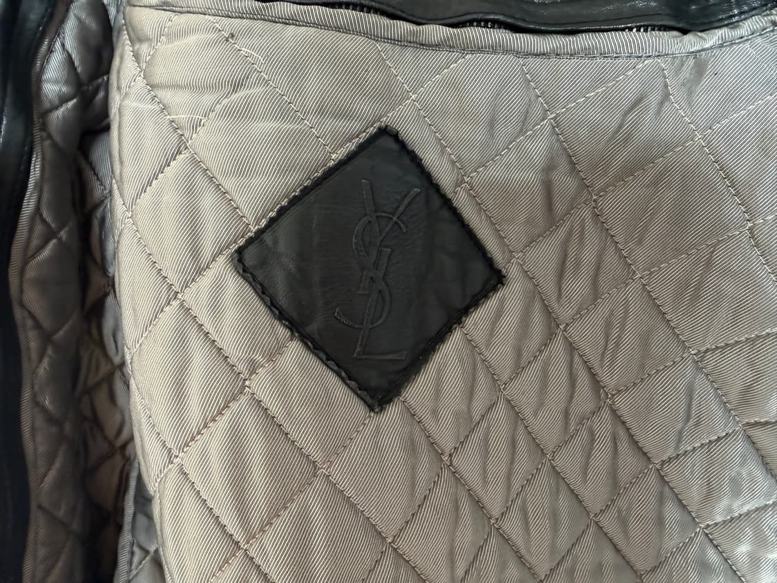 생로랑 YSL 블랙 가죽 자켓 95 상품이미지6