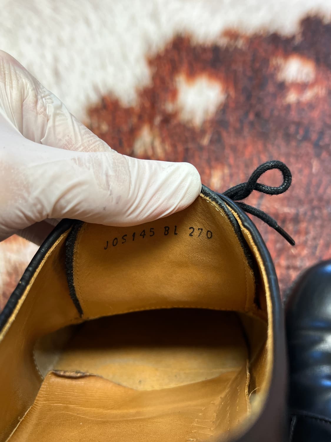 [270] 조셉트 더비슈즈 블랙 상품이미지9