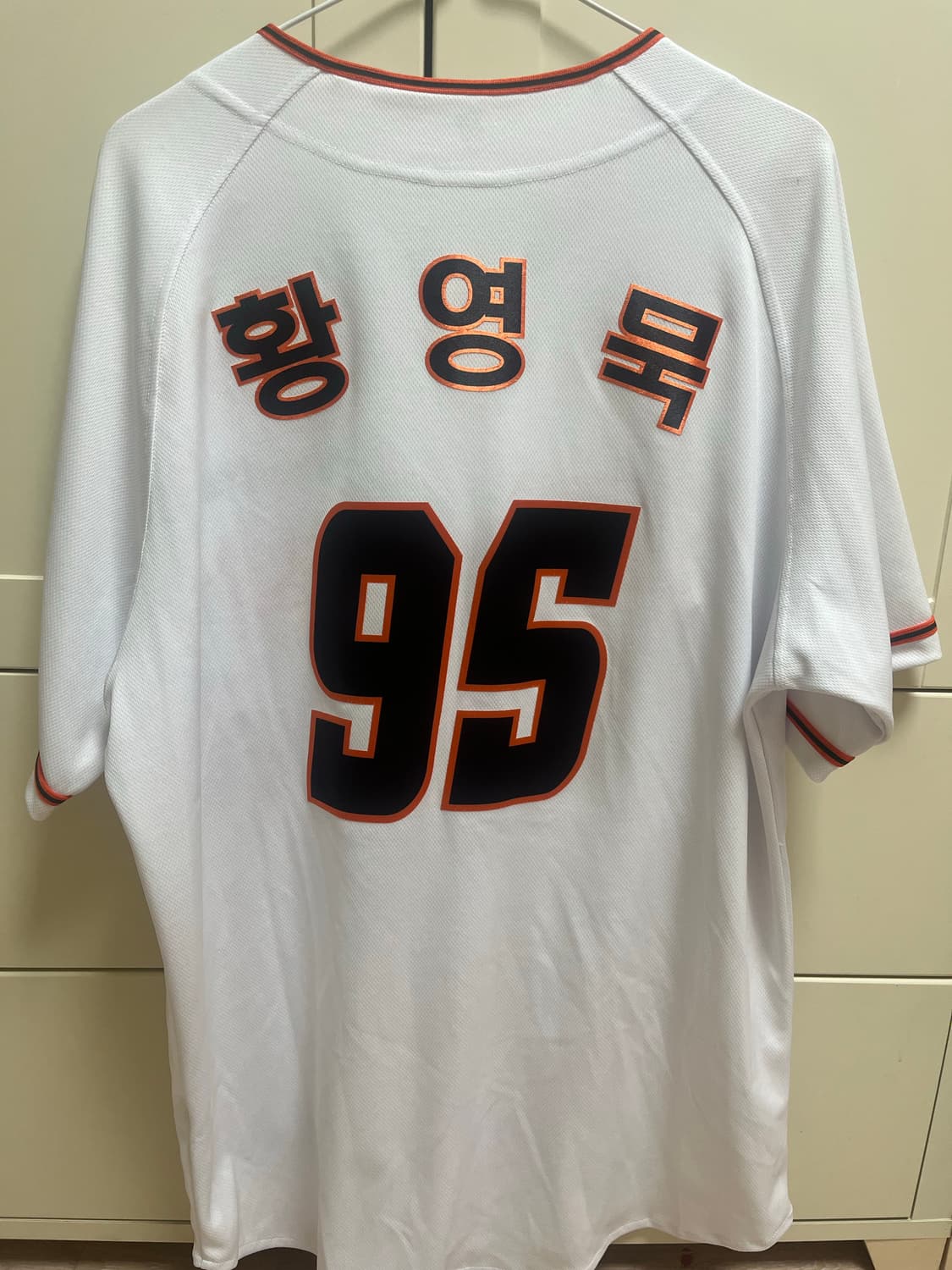 한화이글스 흰니폼 유니폼 105 황영묵 상품이미지2