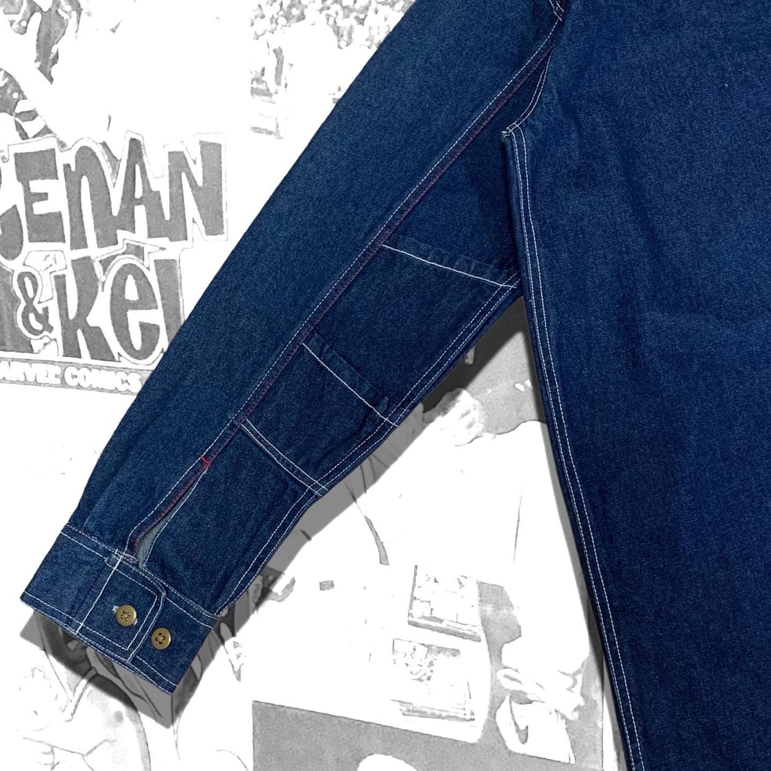 Has soul 올드스쿨 힙합 데님셔츠 상품이미지5