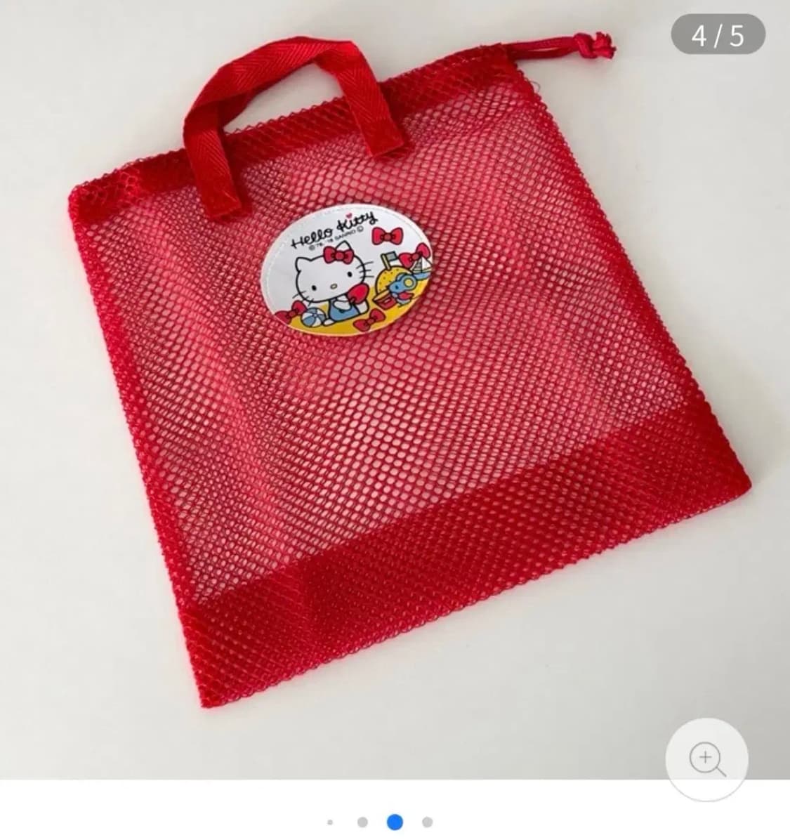 (새제품)헬로키티 그물망백 상품이미지4