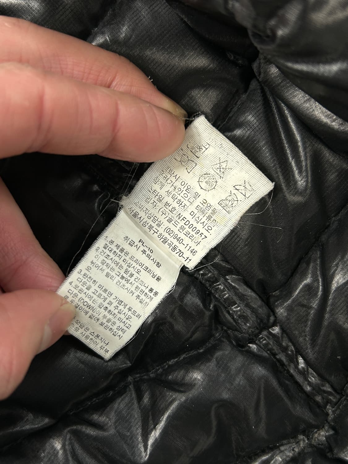 노스페이스 써밋시리즈 800 구스다운 경량패딩 M 상품이미지10