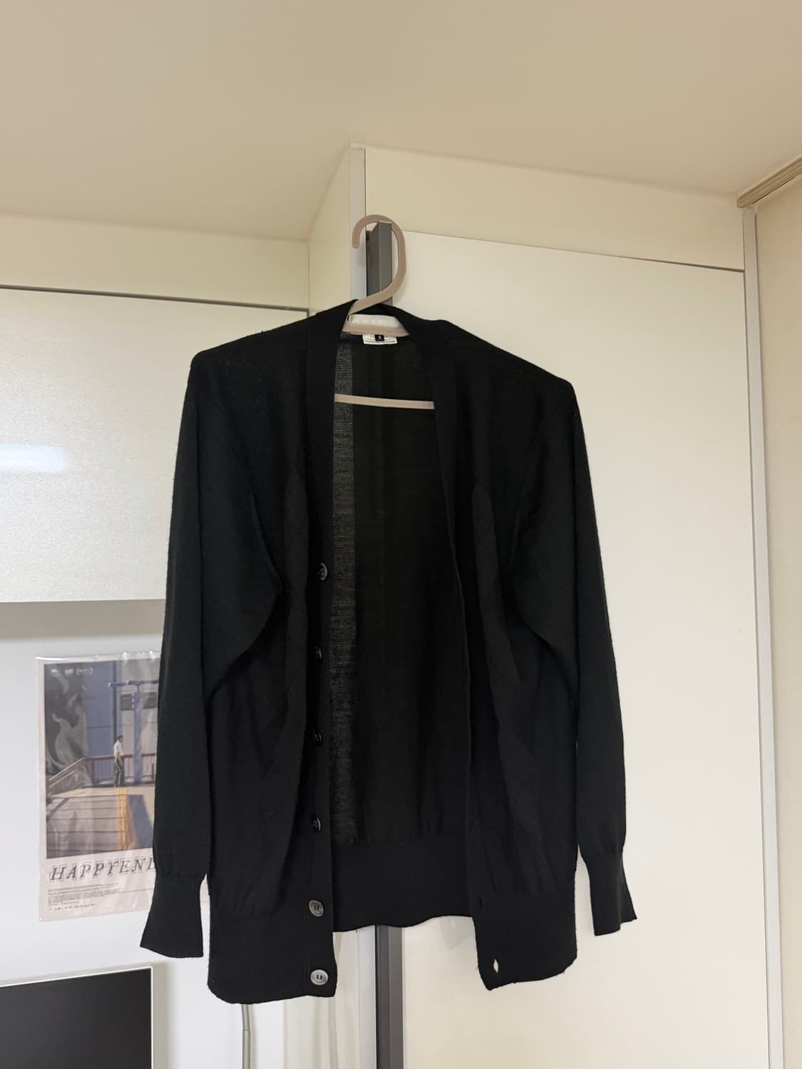 꼼데가르송 블랙 가디건 상품이미지2