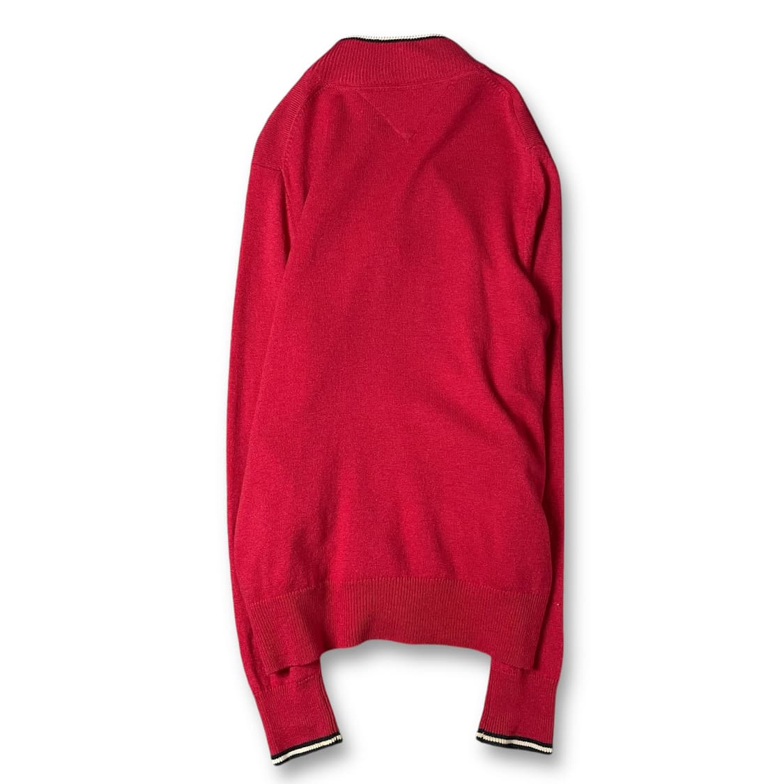 타미힐피거 레드 램스울 니트 집업 M 상품이미지2