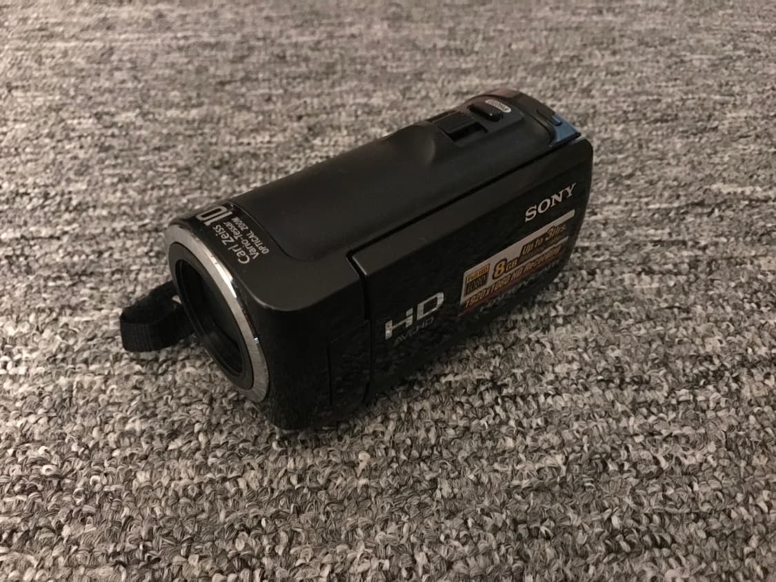소니 핸디캠 HDR-CX100 빈티지 캠코더 상품이미지1